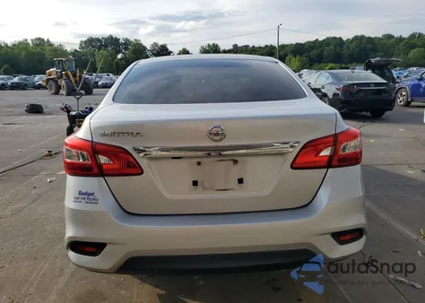 2018 Nissan Sentra S from USA, damaged, VIN 3N1AB7AP5JY339611